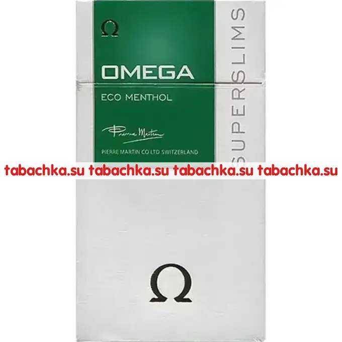 Сигареты Omega Superslims Eco Menthol